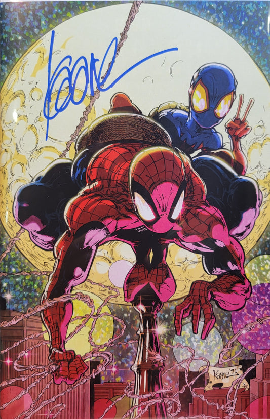 Spider-Boy #1 (SET) Trade & Virgin Signed by Kaare Andrews