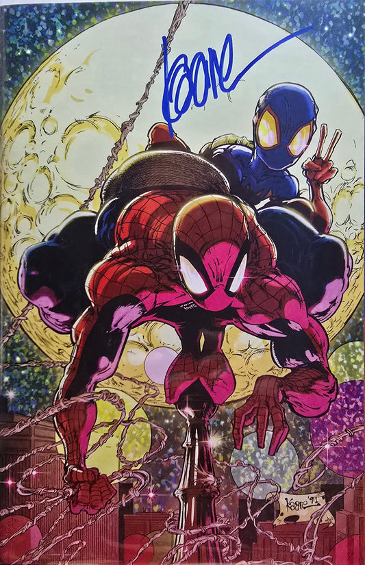 Spider-Boy #1 (SET) Trade & Virgin Signed by Kaare Andrews