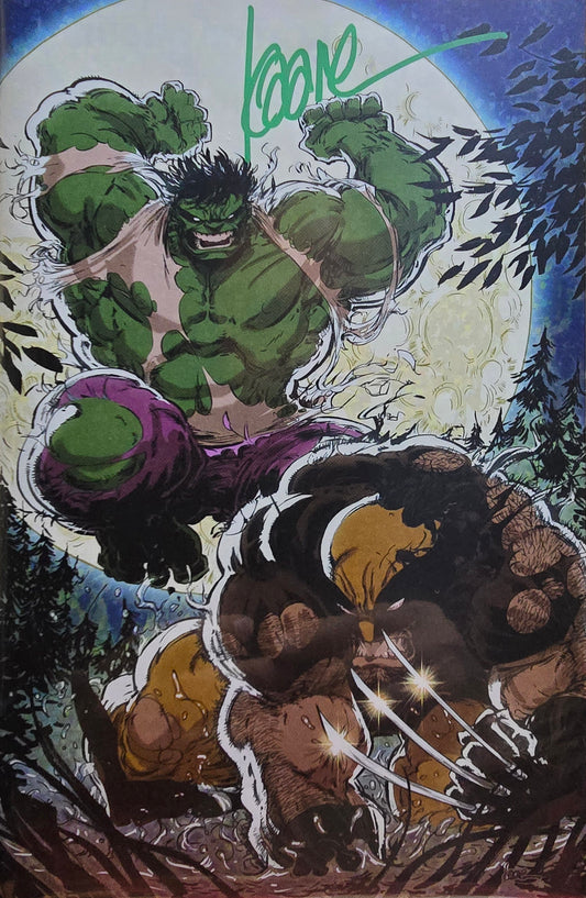 Incredible Hulk #181 (SET) Trade & Virgin Signed by Kaare Andrews
