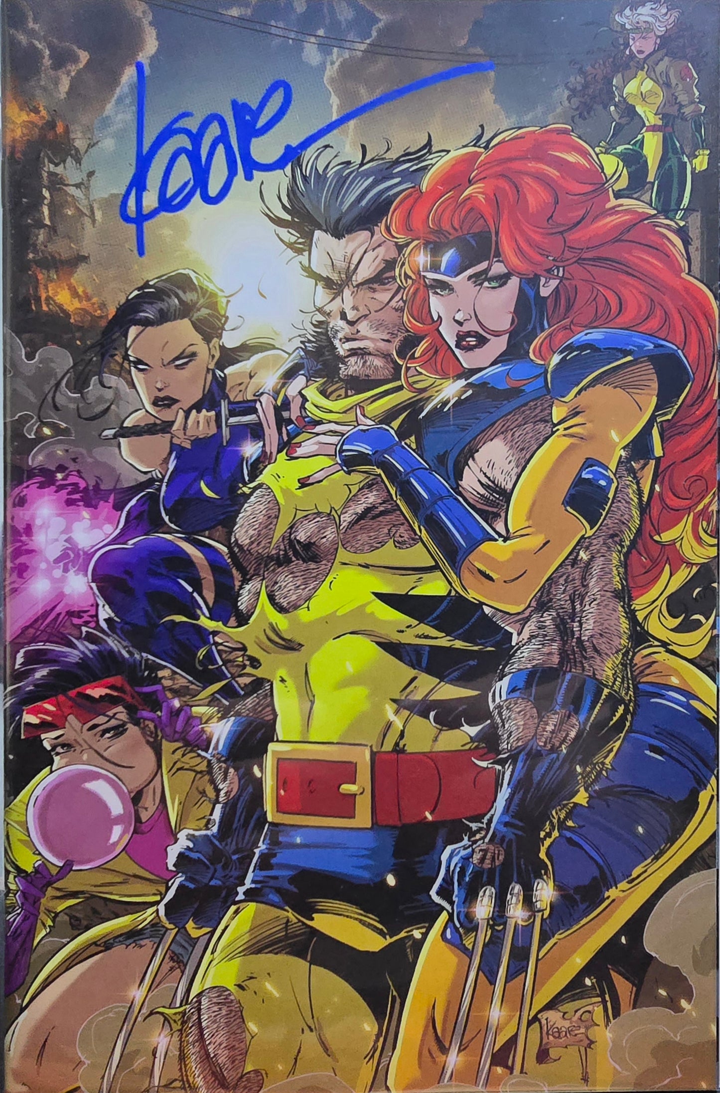 Wolverine #43 (SET) Trade & Virgin Signed by Kaare Andrews