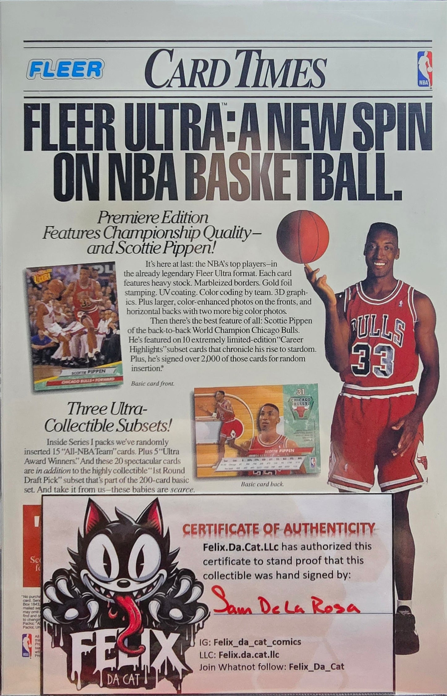 Venom Lethal Protector #1 Signed by Sam De La Rosa