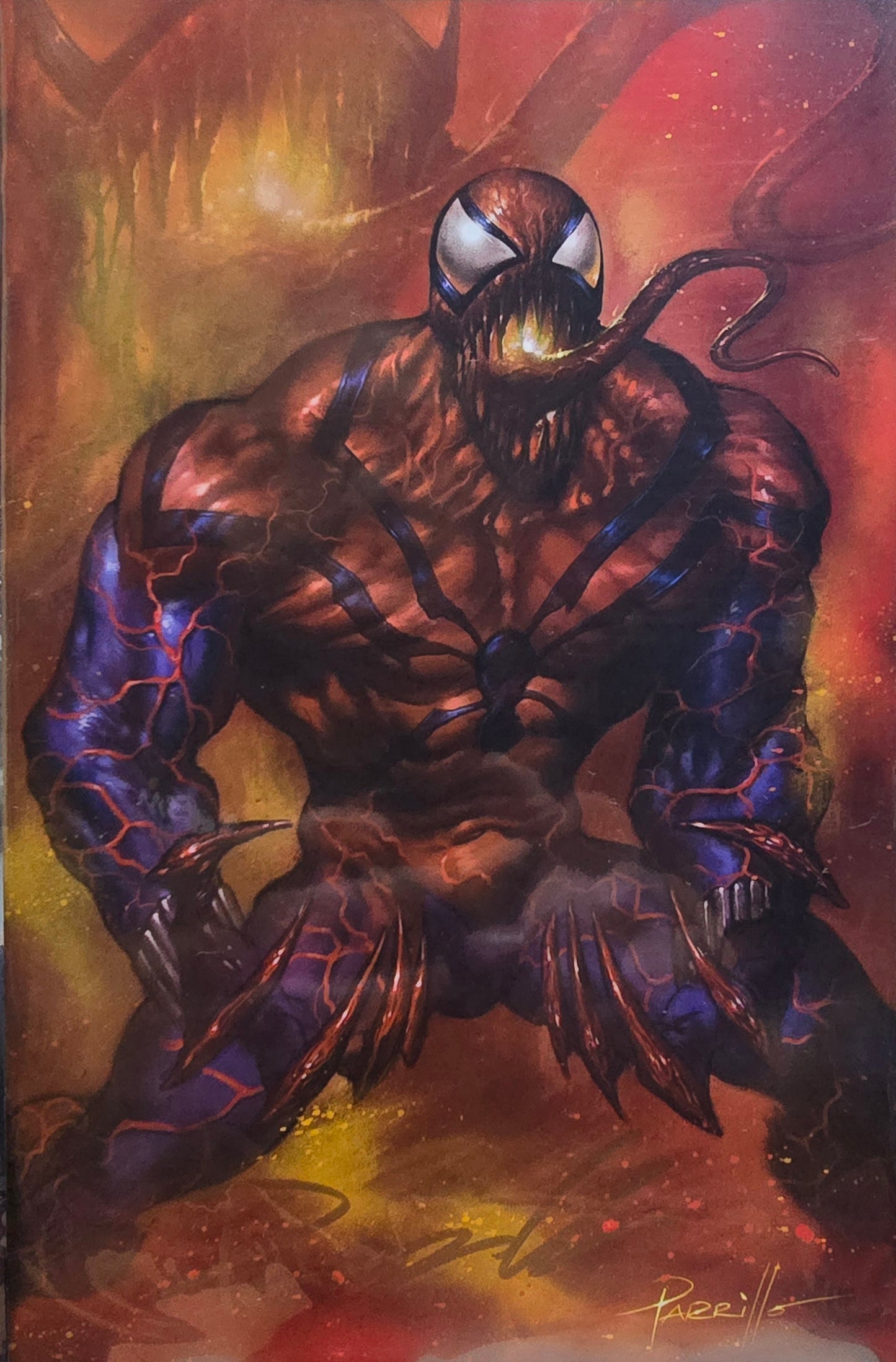 Amazing Spider-Man #77 (SET) Trade & Virgin Signed by Lucio Parrillo