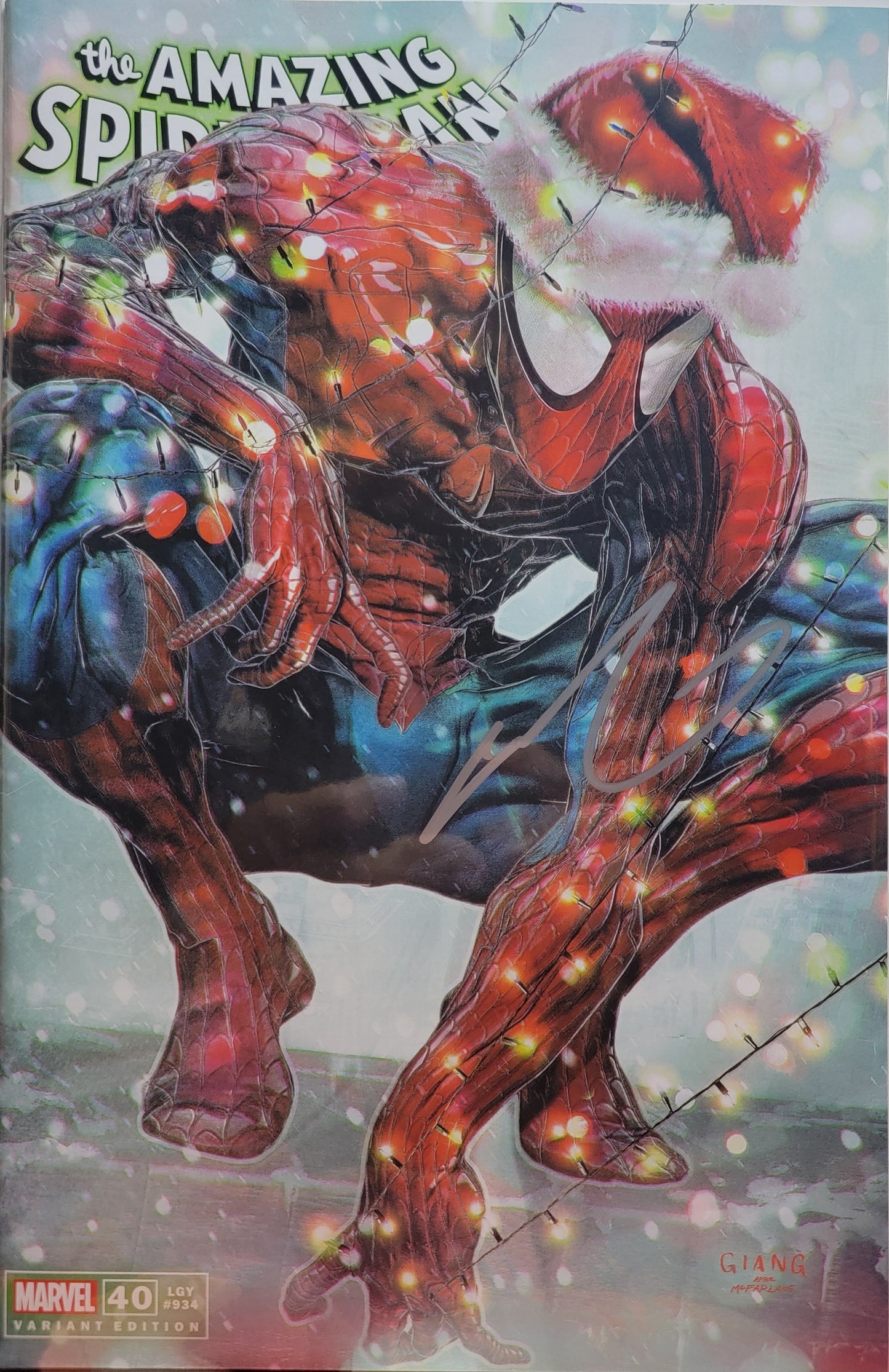 Amazing Spider-Man #40 Trade Signed by John Giang