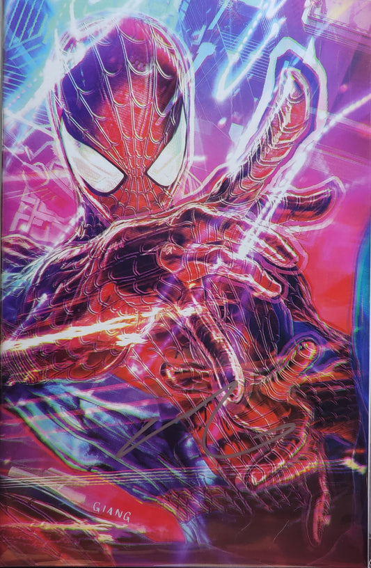 Amazing Spider-Man #19 (SET) Trade & Virgin Signed by John Giang