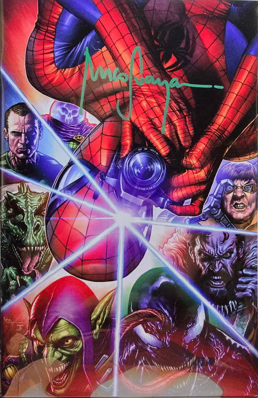 Amazing Spider-Man #1 C2E2 Convention Exclusives (SET) Trade, Virgin1, Viegin2 Signed by Mico Suayan · Sketch Un-Signed