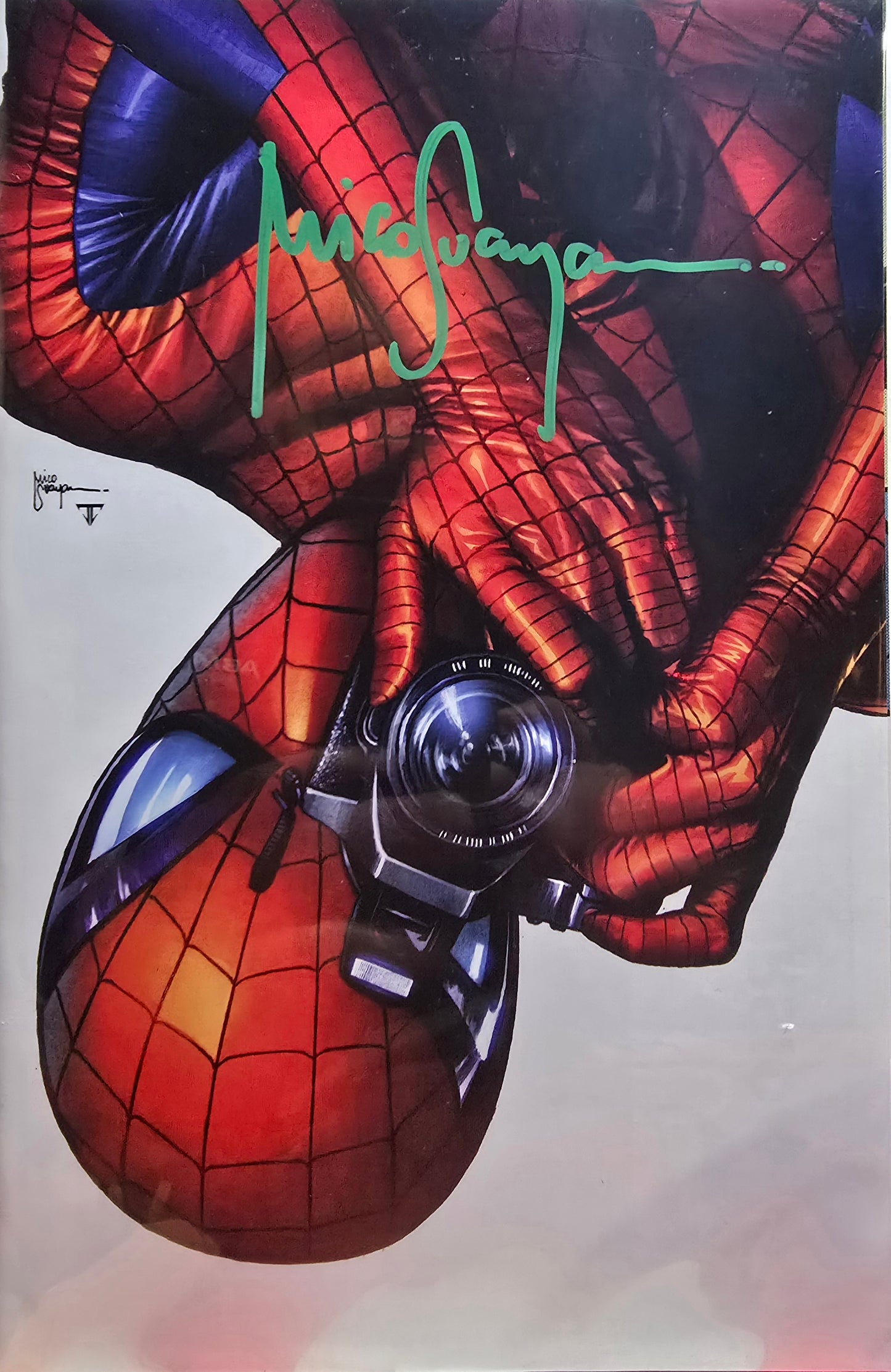 Amazing Spider-Man #1 C2E2 Convention Exclusives (SET) Trade, Virgin1, Viegin2 Signed by Mico Suayan · Sketch Un-Signed