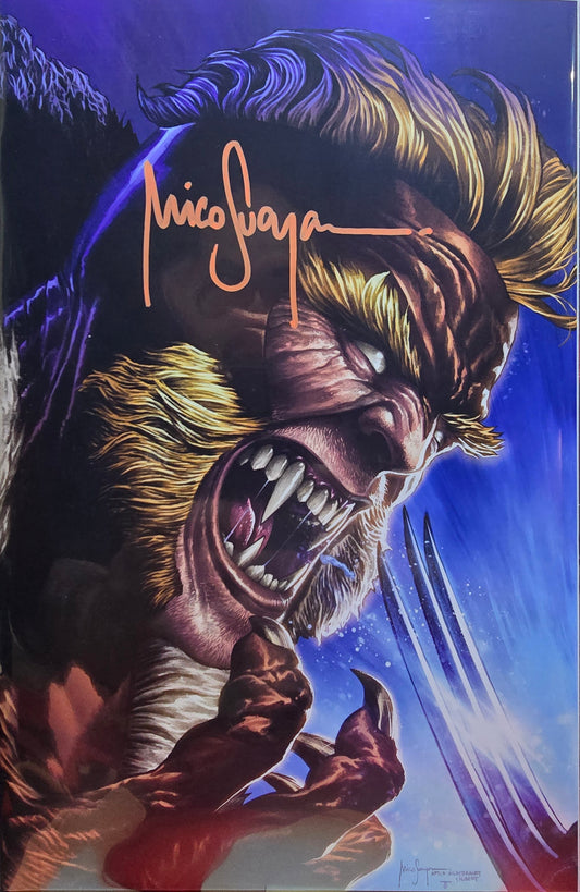 Wolverine #46 (Connecting Set) Trade & Virgin Signed by Mico Suayan