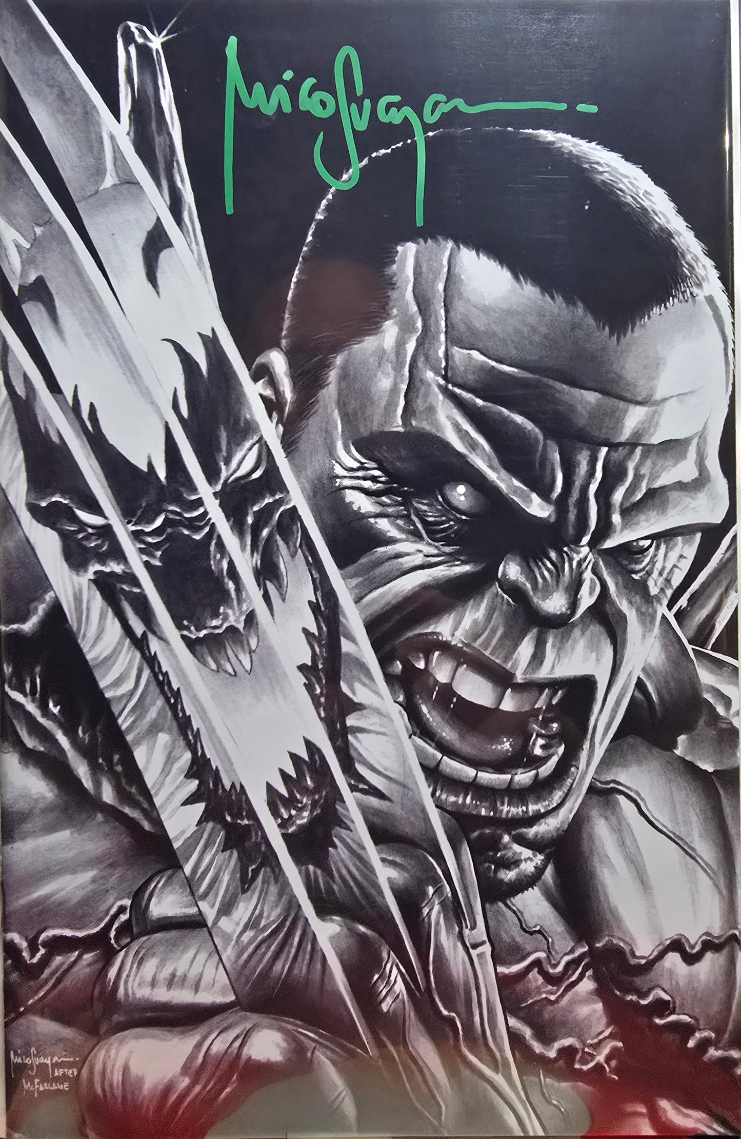 Savage Avengers #1 (SET) Trade, Virgin, Virgin Color Splash & MegaCon Virgin Sketch Signed by Mico Suayan