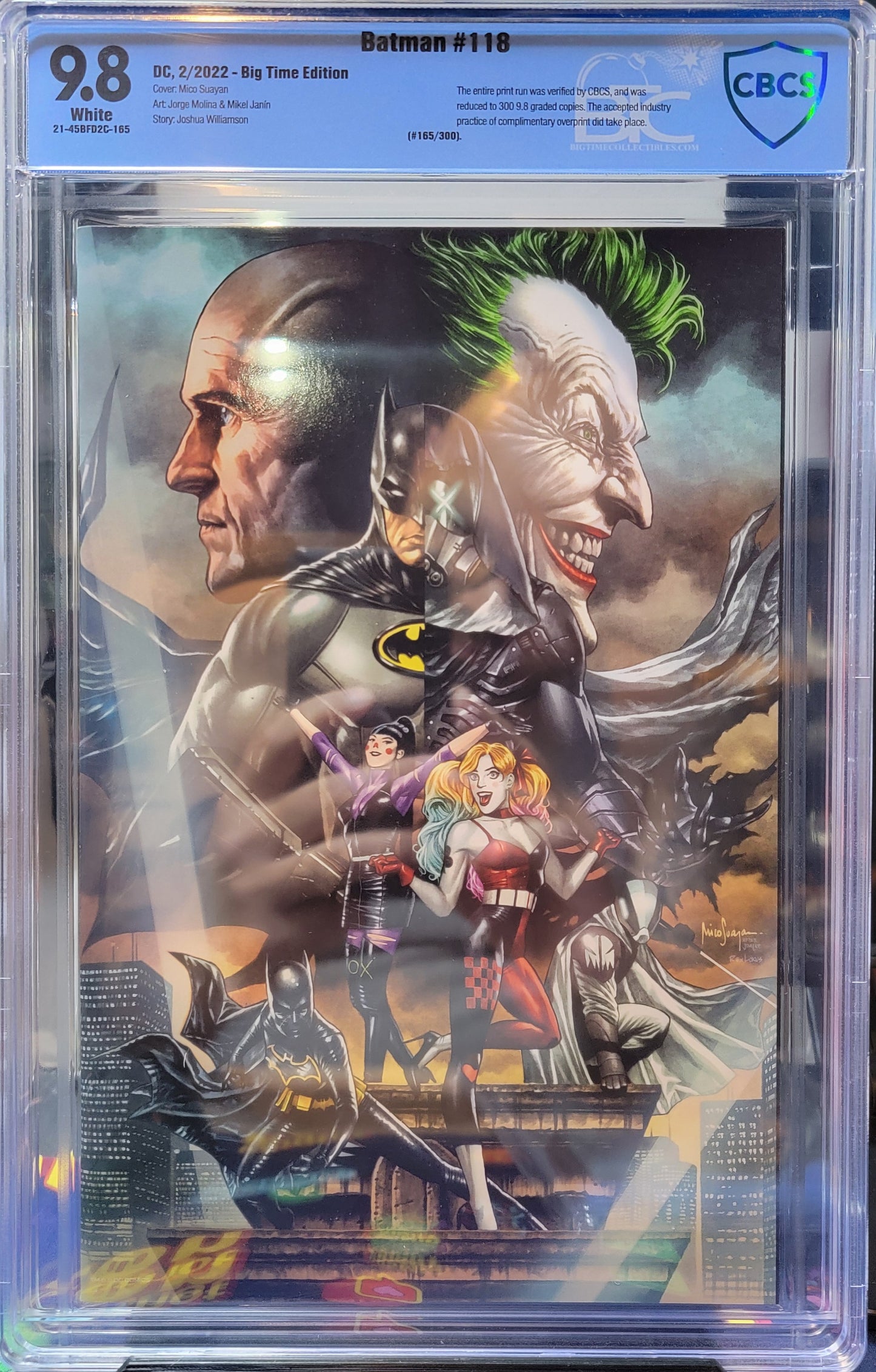 BATMAN #118 CBCS 9.8 165/300 LTD 300 COPIES GRADED ONLY AT 9.8
