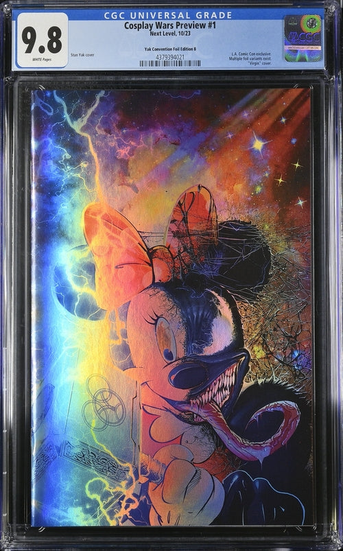Cosplay Wars Preview: Venomized Mini CGC 9.8 COA 14/100