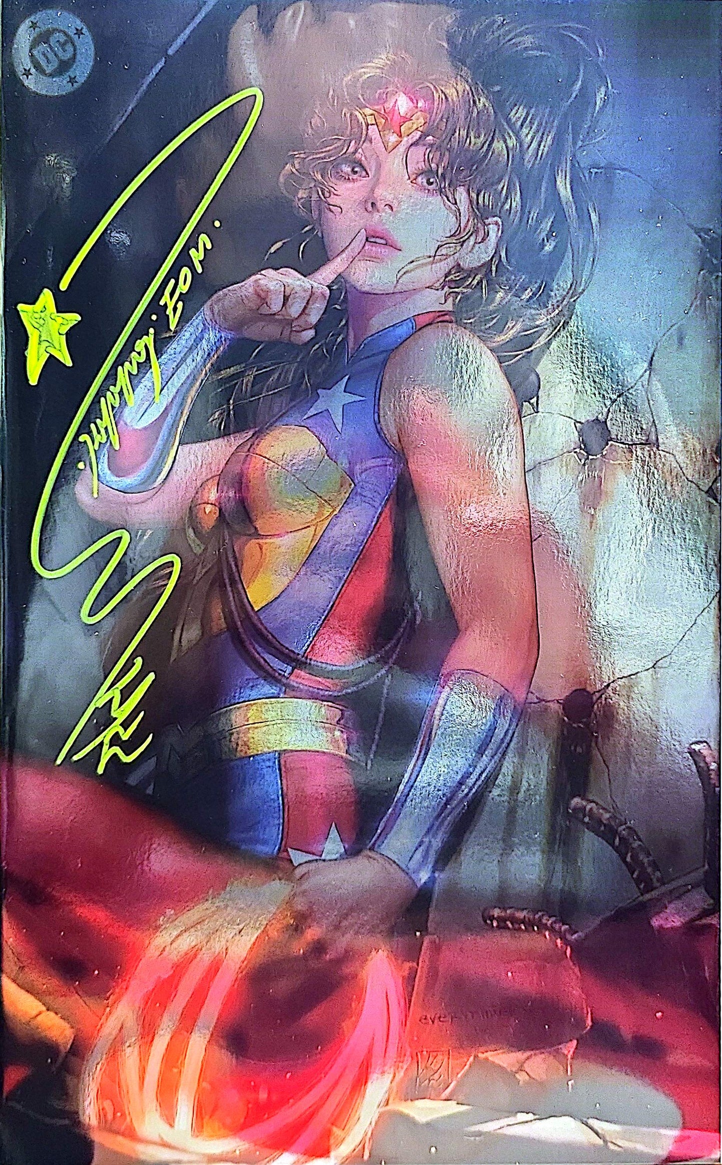 Trinity Daughter of Wonder Woman #1 Signed By Kyuyong Eom (SET)