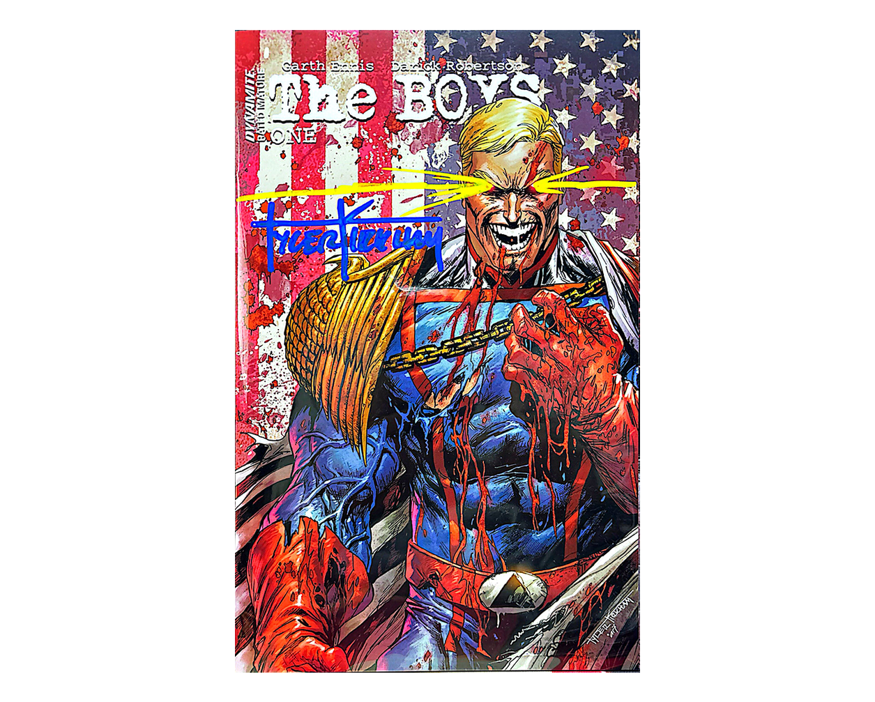 The Boys #1 Ltd 400 Signed & Sketched by Tyler Kirkham