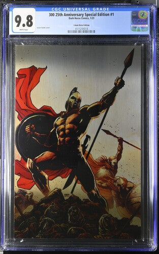 300 25th Anniversary Special Edition CGC 9.8 COA 30/100