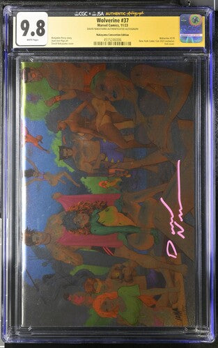 WOLVERINE #37 SS JSA/CGC 9.8