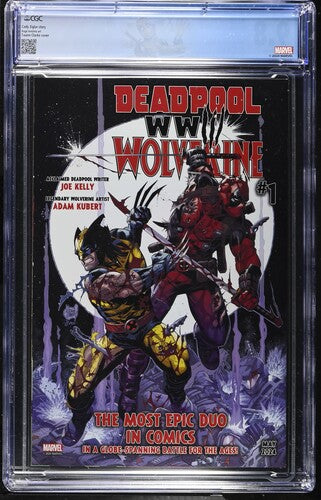 DEADPOOL #1 WHATNOT GOLD EDITION CGC 9.8 LTD 300 CUSTOM RETIRED LABEL