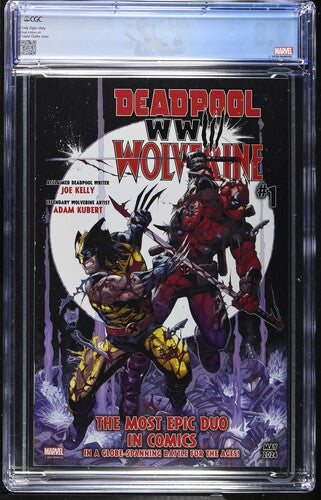 DEADPOOL #1 WHATNOT SILVER EDITION CGC 9.8 LTD 1000 CUSTOM RETIRED LABEL