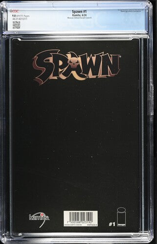 Spawn #1 Mexican Foil CGC 9.8