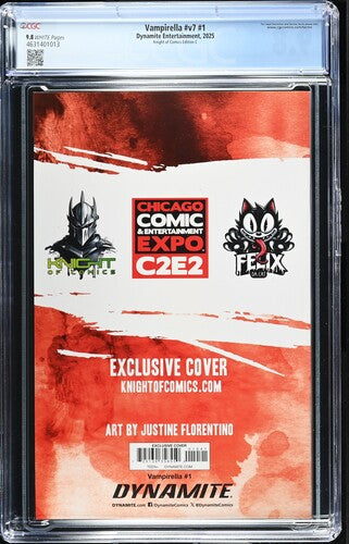 Vampirella #1 C2E2 Exclusive CGC 9.8