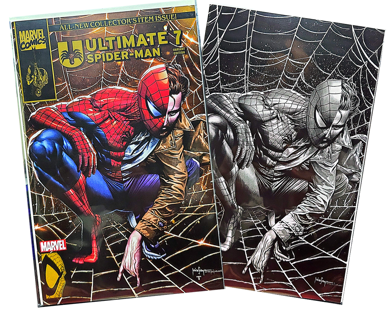 Ultimate Spider-Man #7 (SET) Trade & NYCC Exclusive Sketch Virgin
