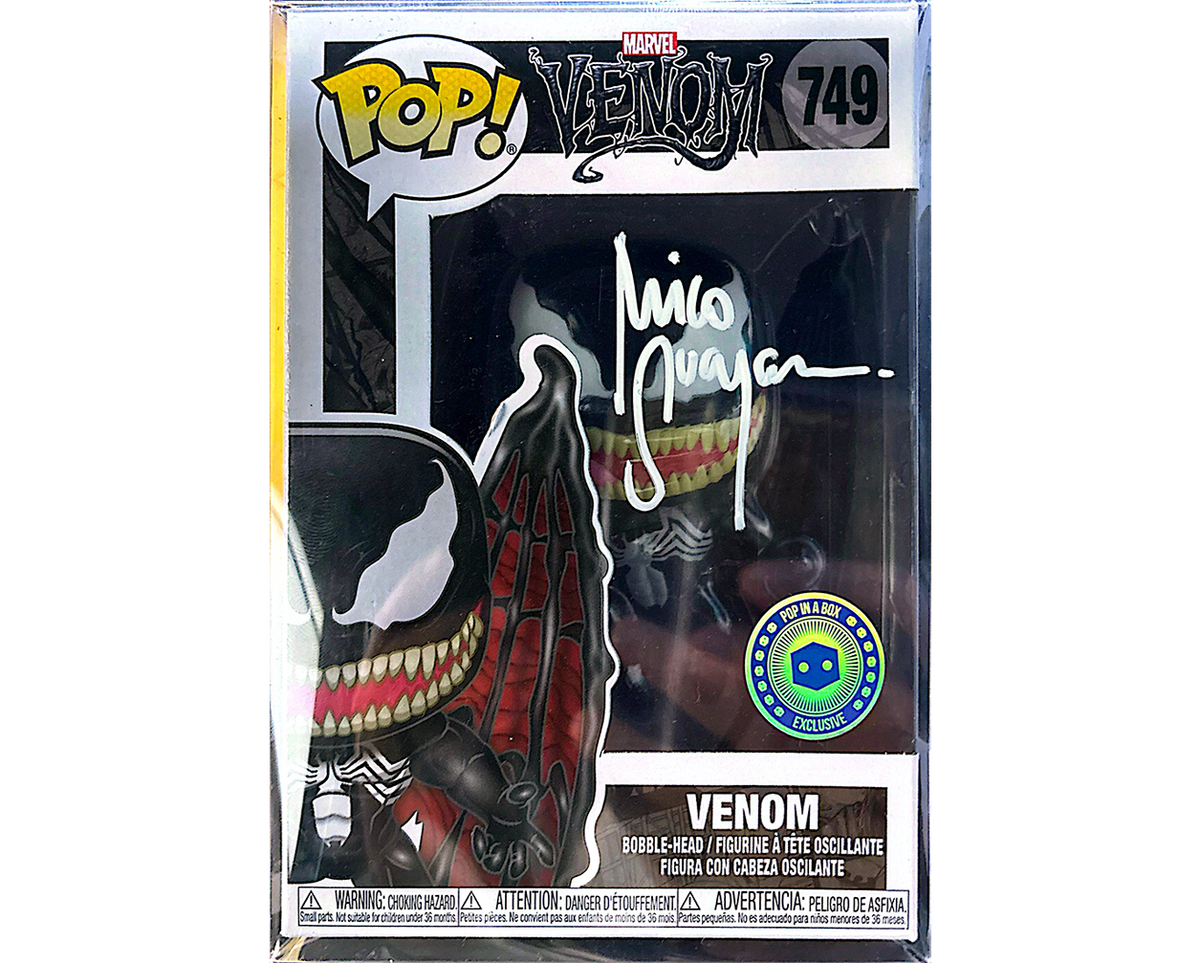 VENOM FUNKO POP 749 SHOP EXCLUSIVE (SIGNED BY MICO SUAYAN)