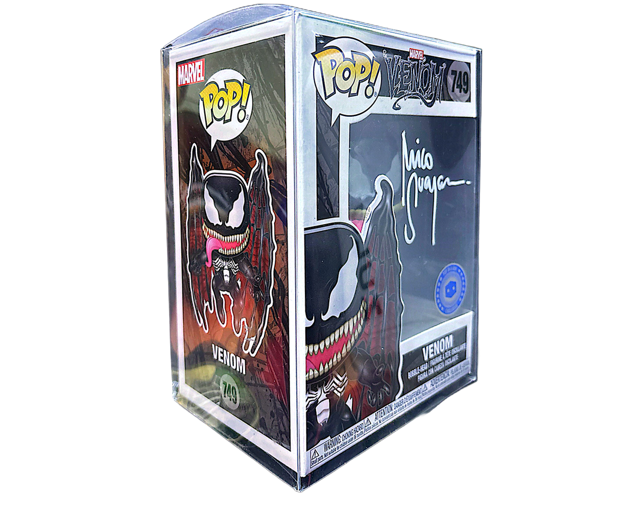 VENOM FUNKO POP 749 SHOP EXCLUSIVE (SIGNED BY MICO SUAYAN)
