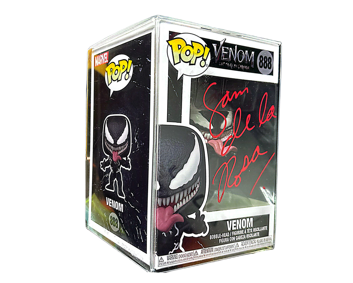VENOM FUNKO POP 888 (SIGNED BY SAM DE LA ROSA WITH COA)