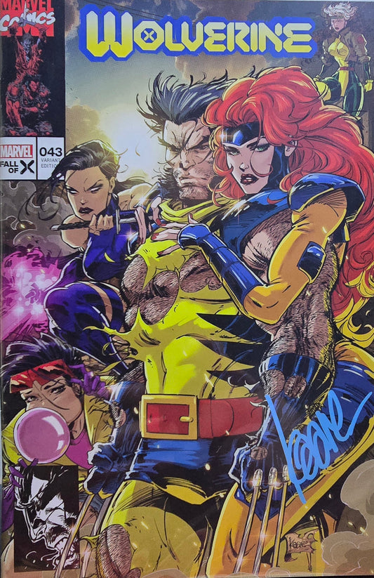 Wolverine #43 (SET) Trade & Virgin Signed by Kaare Andrews