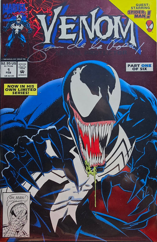 Venom Lethal Protector #1 Signed by Sam De La Rosa