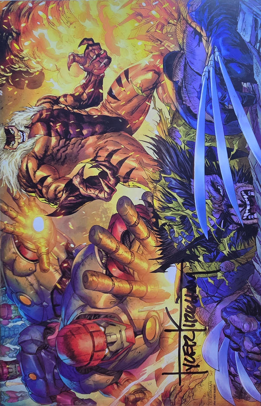 Wolverine #42 Horizontal Cover Signed by Tyler Kirkham