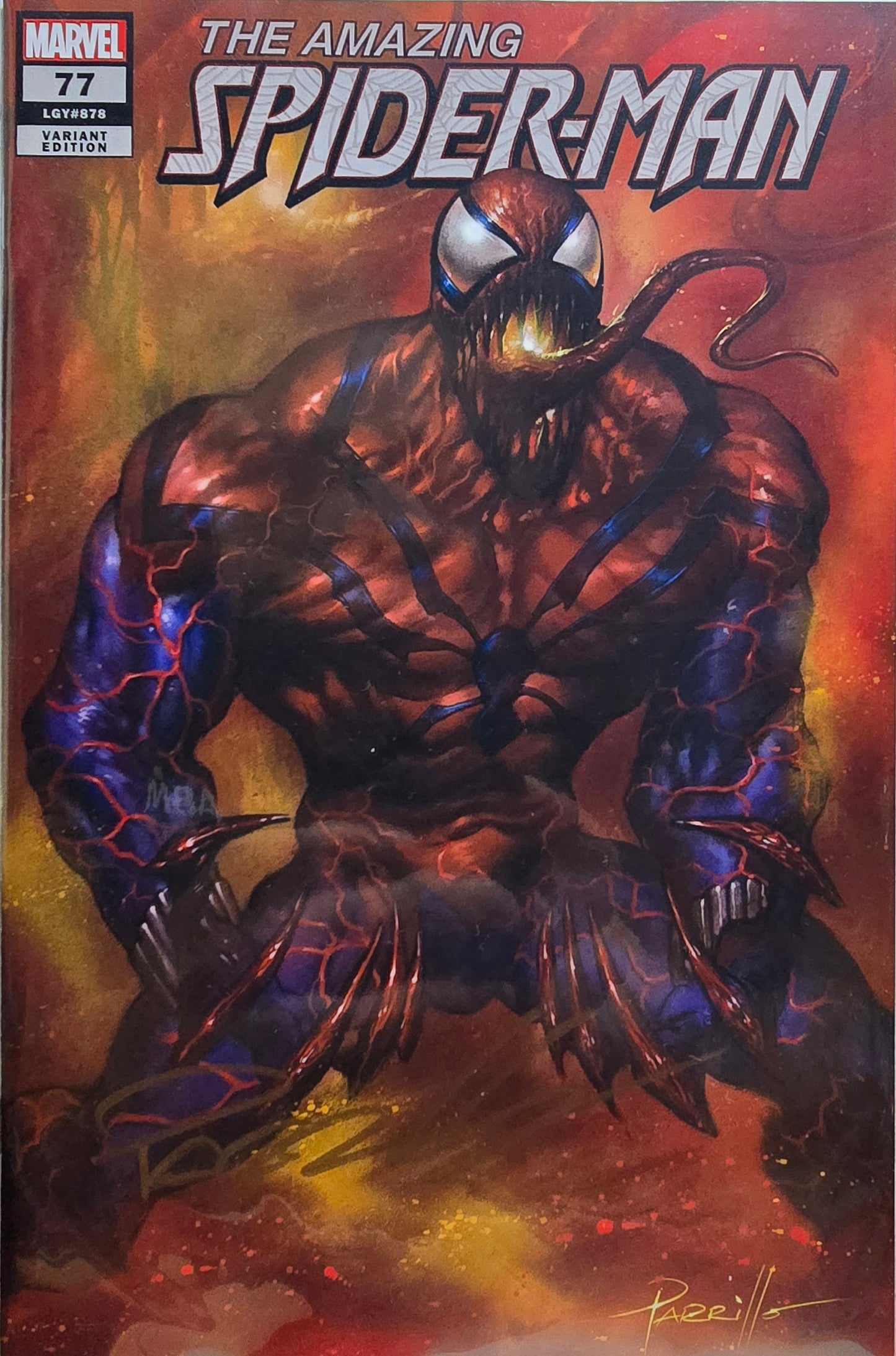 Amazing Spider-Man #77 (SET) Trade & Virgin Signed by Lucio Parrillo