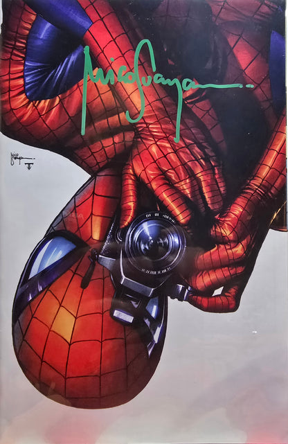 Amazing Spider-Man #1 C2E2 Convention Exclusives (SET) Trade, Virgin1, Viegin2 Signed by Mico Suayan · Sketch Un-Signed