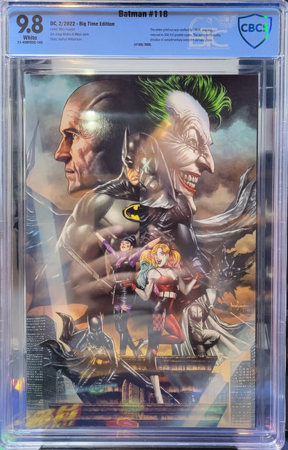 BATMAN #118 CBCS 9.8 165/300 LTD 300 TRADE & SKETCH SIGNED BYY MICO SUAYAN