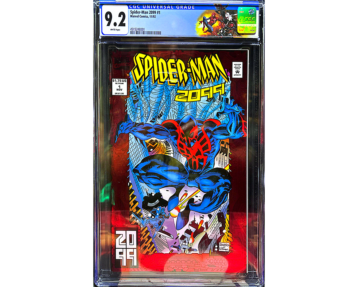 Spider-Man 2099 CGC 9.2 Custom Label