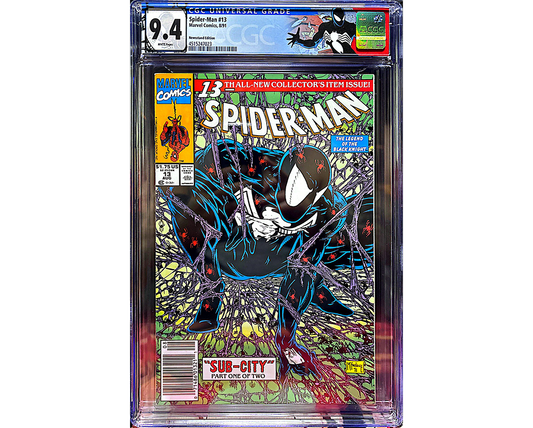 Spider-Man #13 CGC 9.4 Newsstand Custom Label