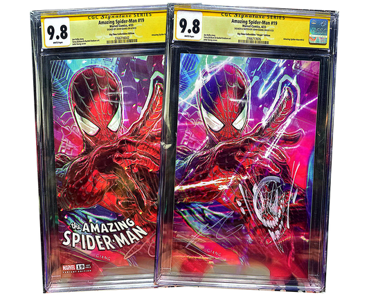 Amazing Spider-Man #19 SS CGC 9.8 Signed by Jiang (Trade Virgin CGC SET)