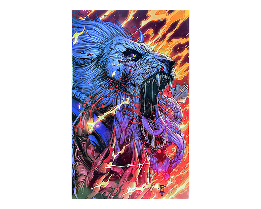 BATTLE BEAST #1 SIGNED BY JONATHAN URIBE