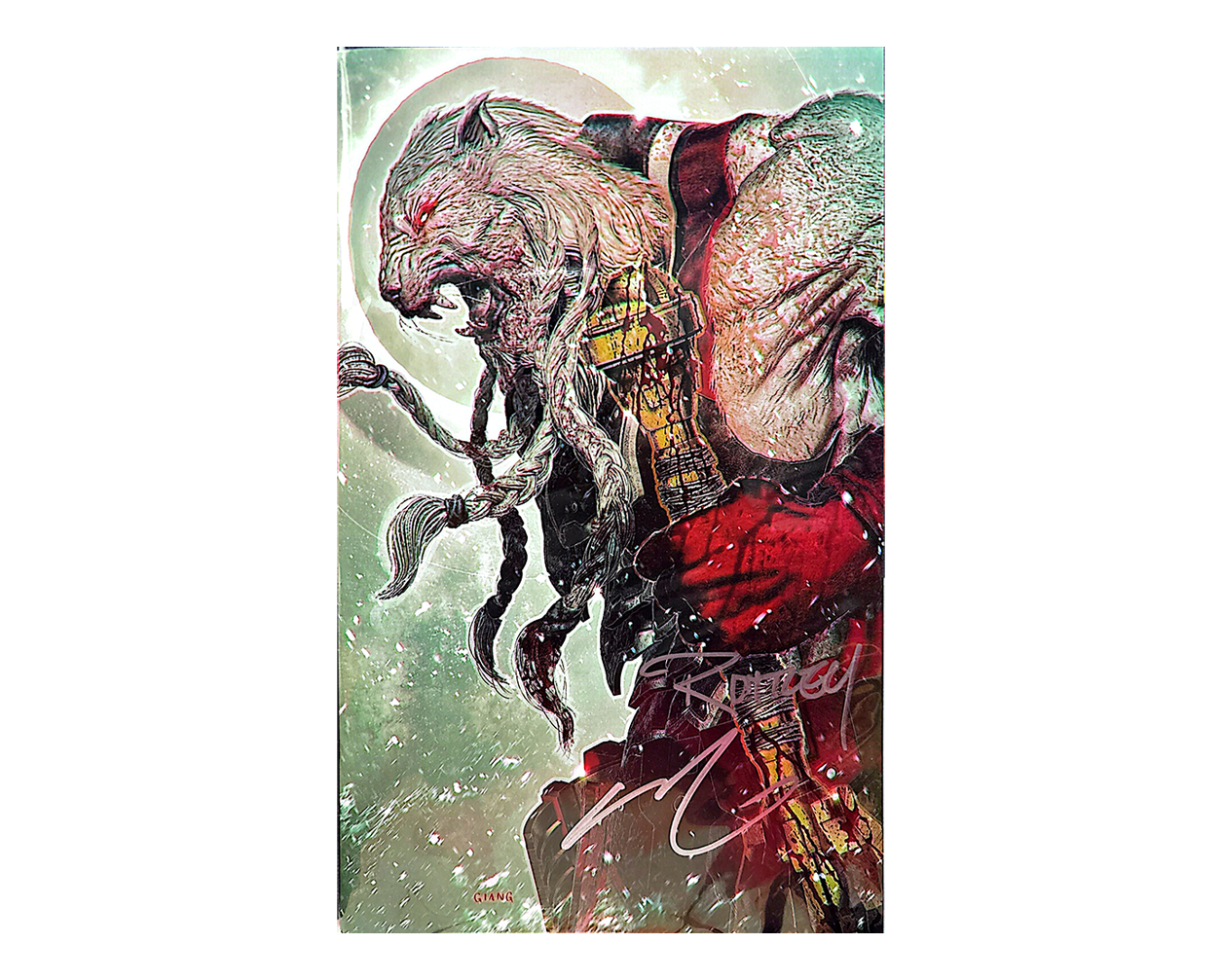 BATTLE BEAST #1 SIGNED RYAN OTTLEY & JOHN GIANG