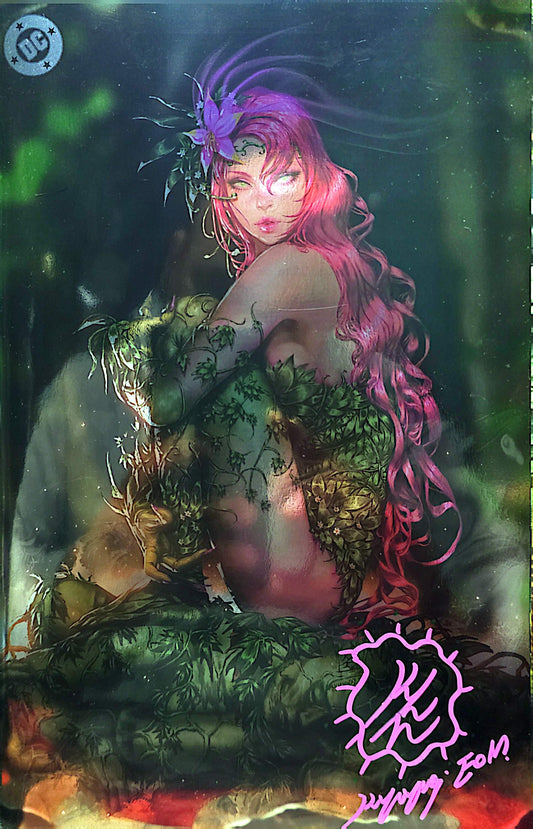 Poison Ivy #32 Foil Signed by Kyuyong Eom