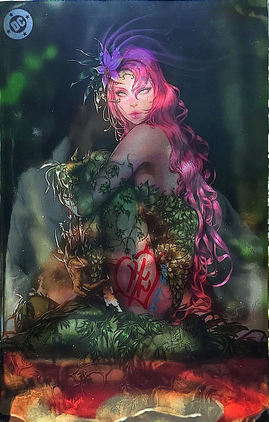 Poison Ivy #32 Foil Signed by Kyuyong Eom