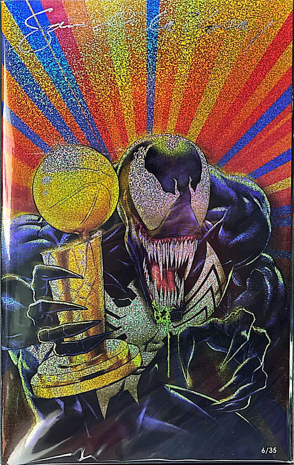 SAM DE LA ROSA TRIBUTE #NN 6/35 NYCC EXCLUSIVE SIGNED BY SAM DE LA ROSA