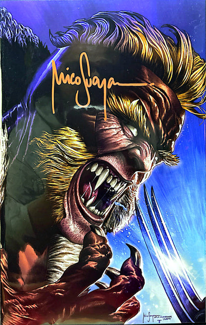 Wolverine #46 & 47 (Connecting Set) Trade & Virgin Signed by Mico Suayan