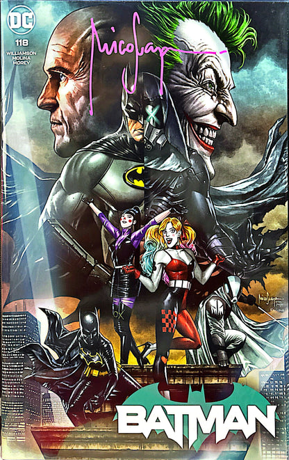 BATMAN #118 CBCS 9.8 257/300 LTD 300 TRADE & SKETCH SIGNED BY MICO SUAYAN