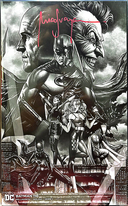 BATMAN #118 CBCS 9.8 257/300 LTD 300 TRADE & SKETCH SIGNED BY MICO SUAYAN