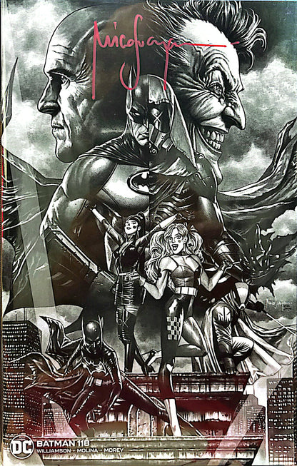 BATMAN #118 CBCS 9.8 165/300 LTD 300 TRADE & SKETCH SIGNED BYY MICO SUAYAN
