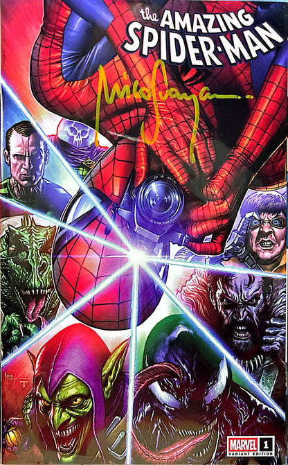 Amazing Spider-Man #1 C2E2 Exclusives (SET) Trade & Virgin1 Signed, Viegin2, Sketch by Mico Suayan
