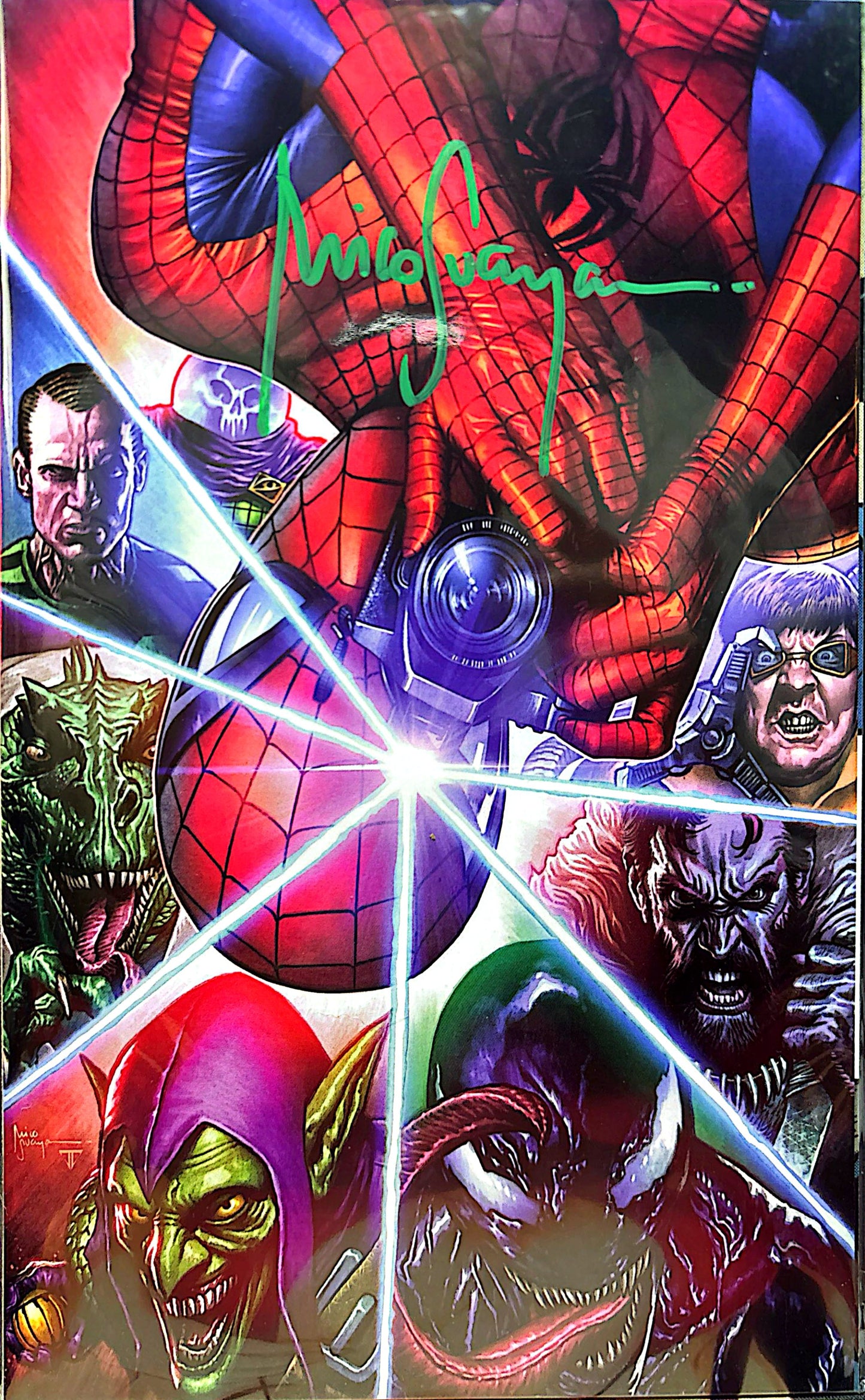 Amazing Spider-Man #1 C2E2 Exclusives (SET) Trade & Virgin1 Signed, Viegin2, Sketch by Mico Suayan