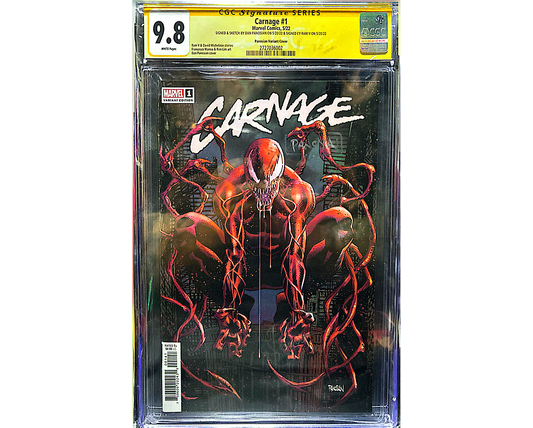 CARNAGE #1 SS CGC 9.8 (Signed by DAN PANOSIAN / RAM V)