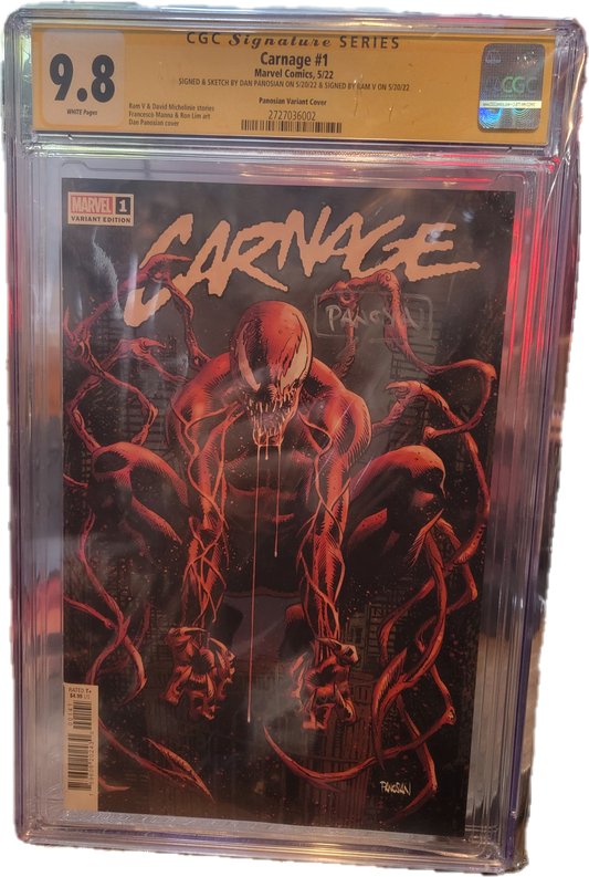 CARNAGE #1 SS CGC 9.8