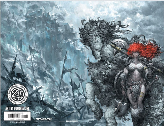 RED SONJA NOIR #1 COVER A WRAPAROUND COVER HEROES CON EXCLUSIVE (PRESALE 6/20)