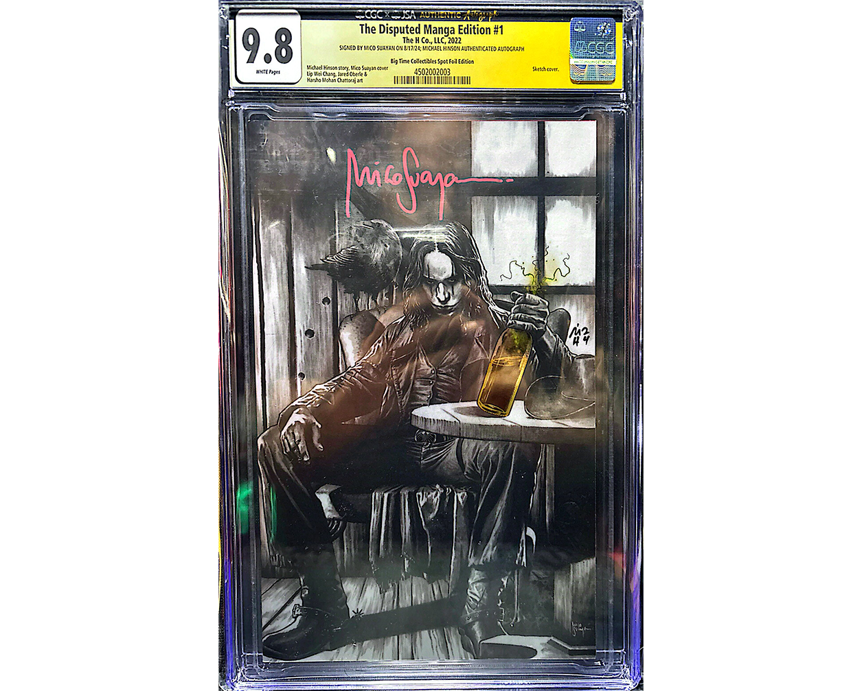 Disputed, The #1 CGC/JSA 9.8 ⋅ Box Set Ltd: 100 ⋅ Signed: Mico Suayan & Michael Hinson